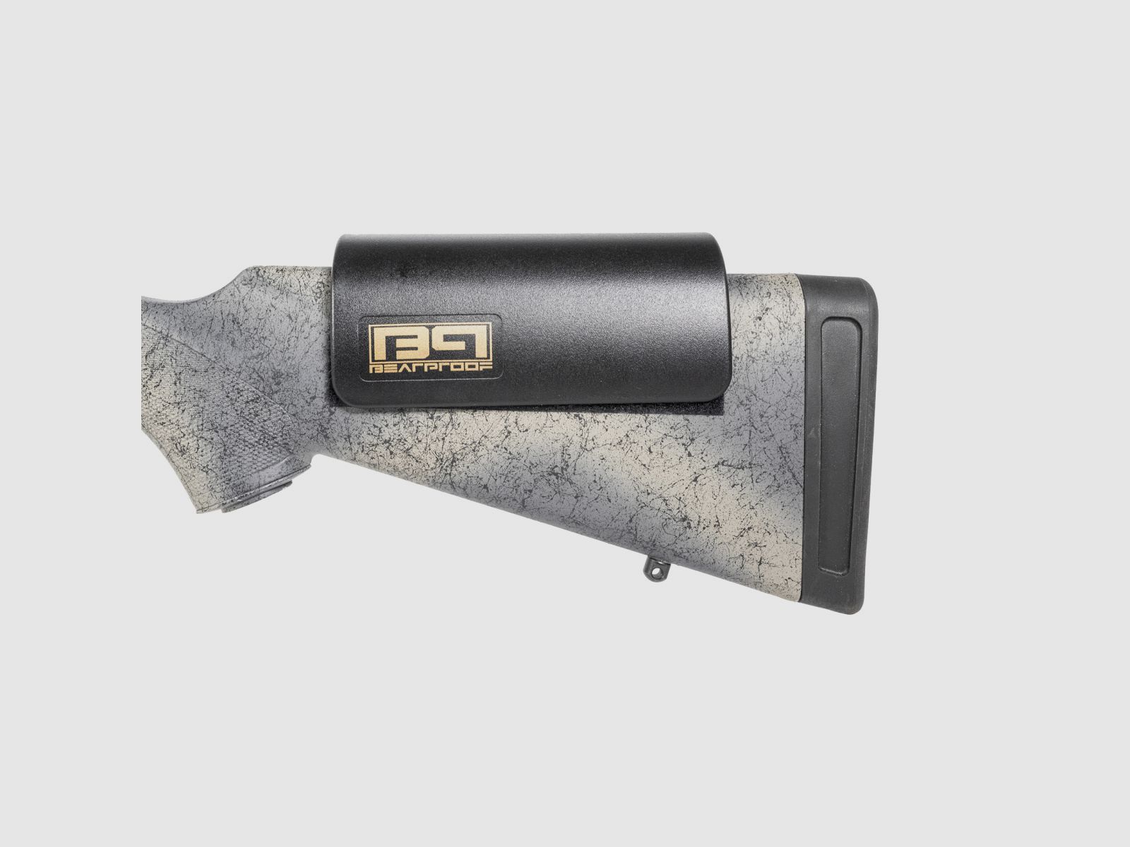 BEARPROOF PRECISION Podnóżek z uchwytem na naboje - Czarny