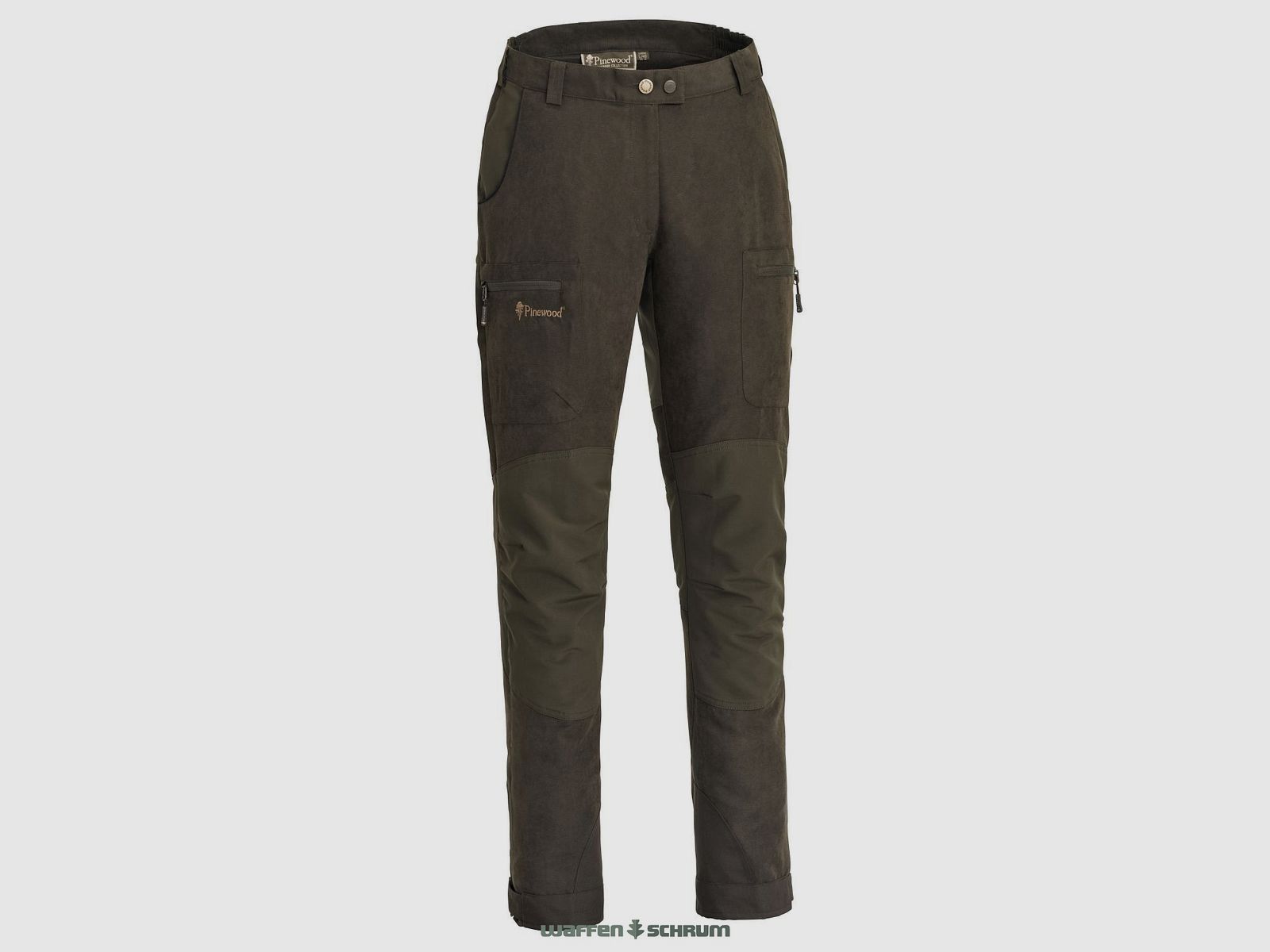 Pinewood Hose Caribou Hunt Extreme Suede brown/ D. Olive