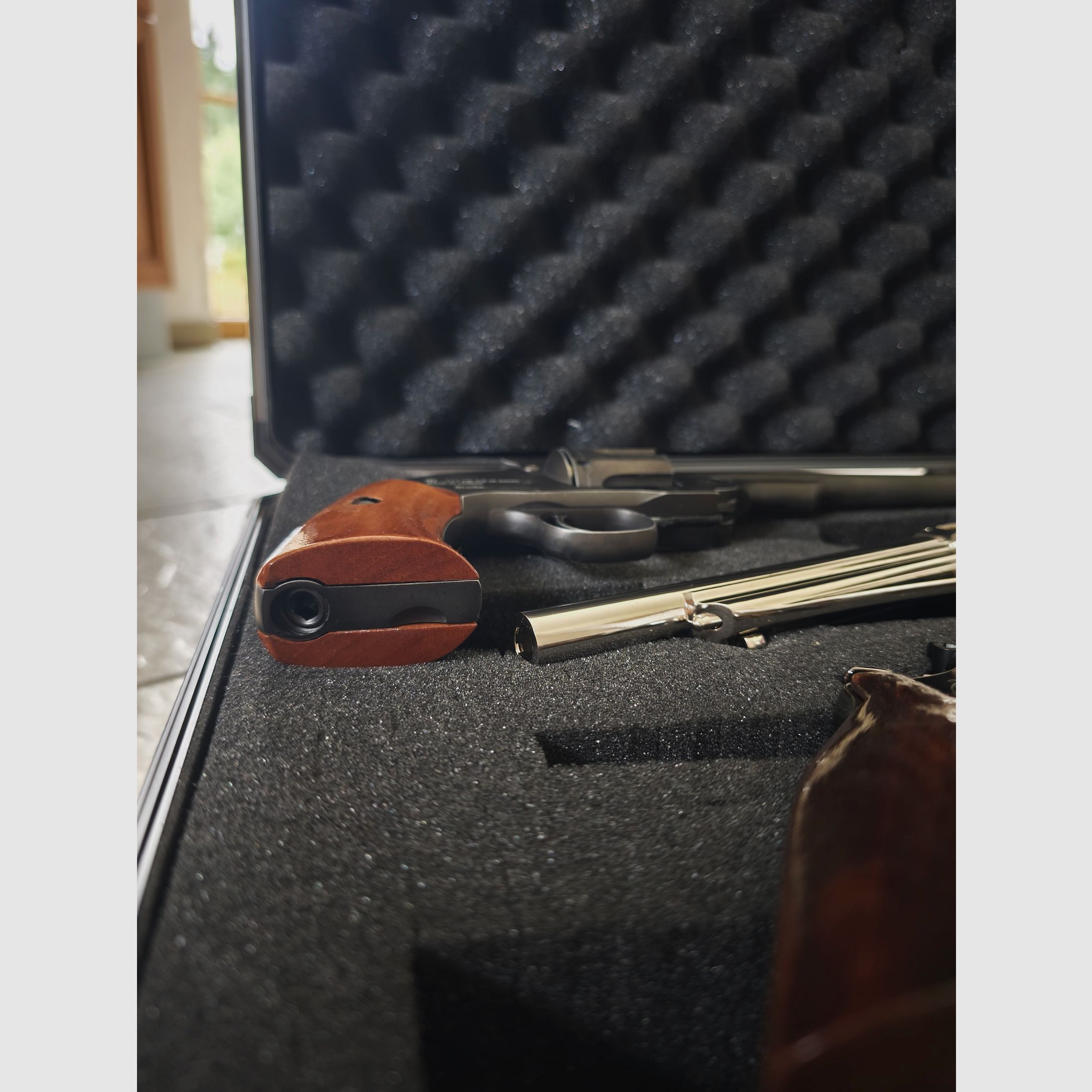 Revolver Set: Remington 1875, Schofield 1877 und M29/Metall+ Echtholz/ Neuwert über 800€