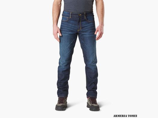 PANTALONE – 5.11 – JEANS SLIM DEFENDER-FLEX Dark Wash Indigo (649)