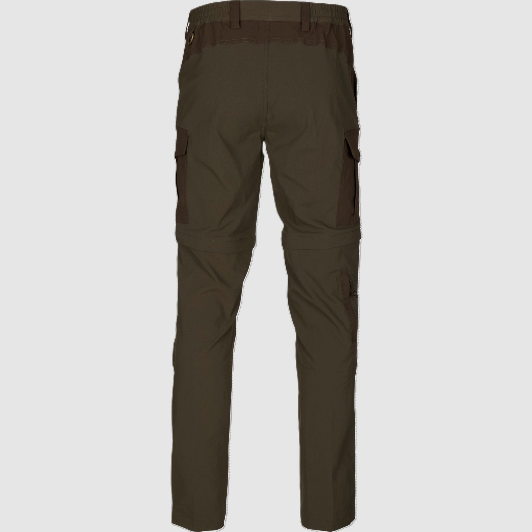 Seeland Birch pantaloni con gambe staccabili – Pine Green/Demitasse Brown, immagine 8 di 12