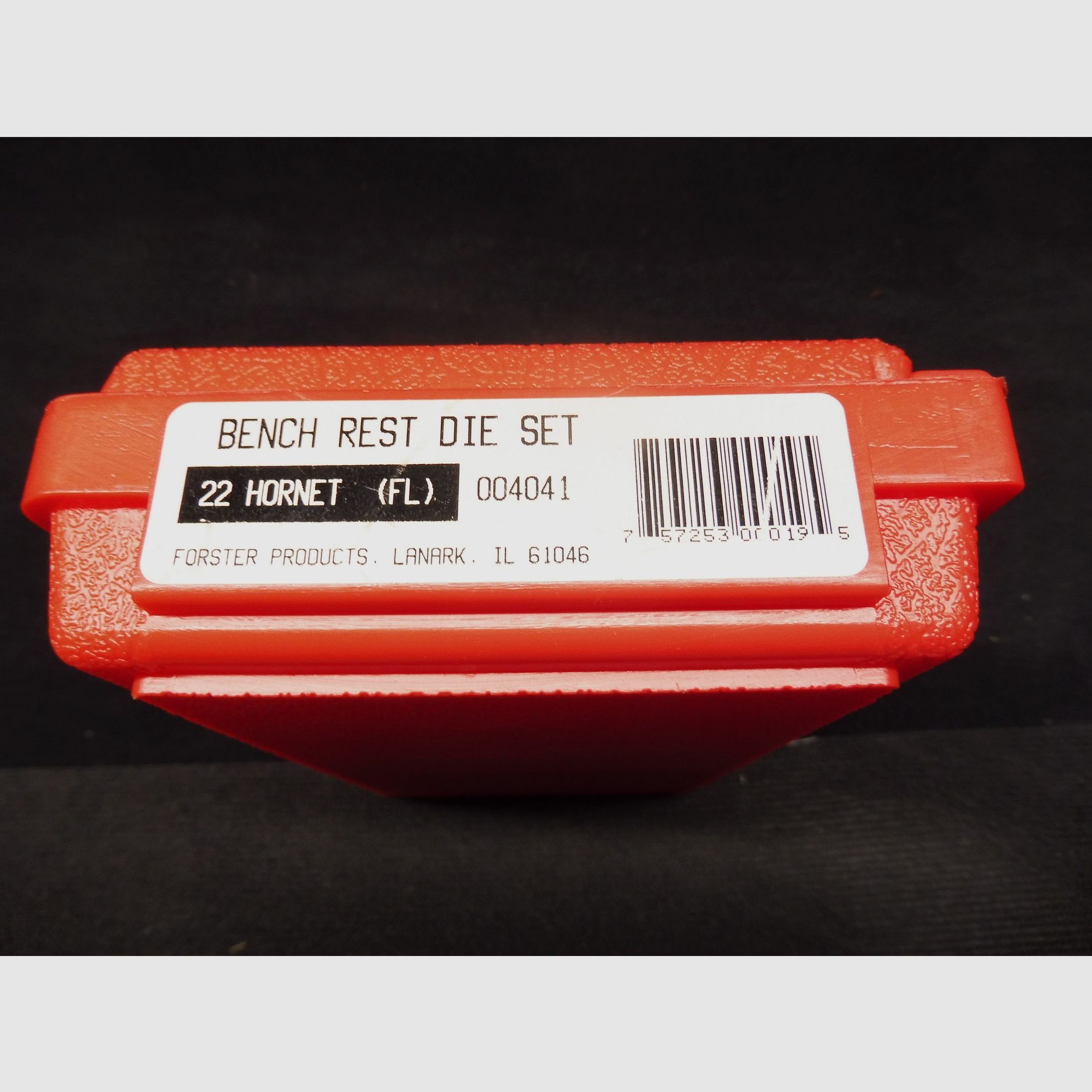 FORSTER-BENCHREST-MATRIZENSATZ .22HORNET