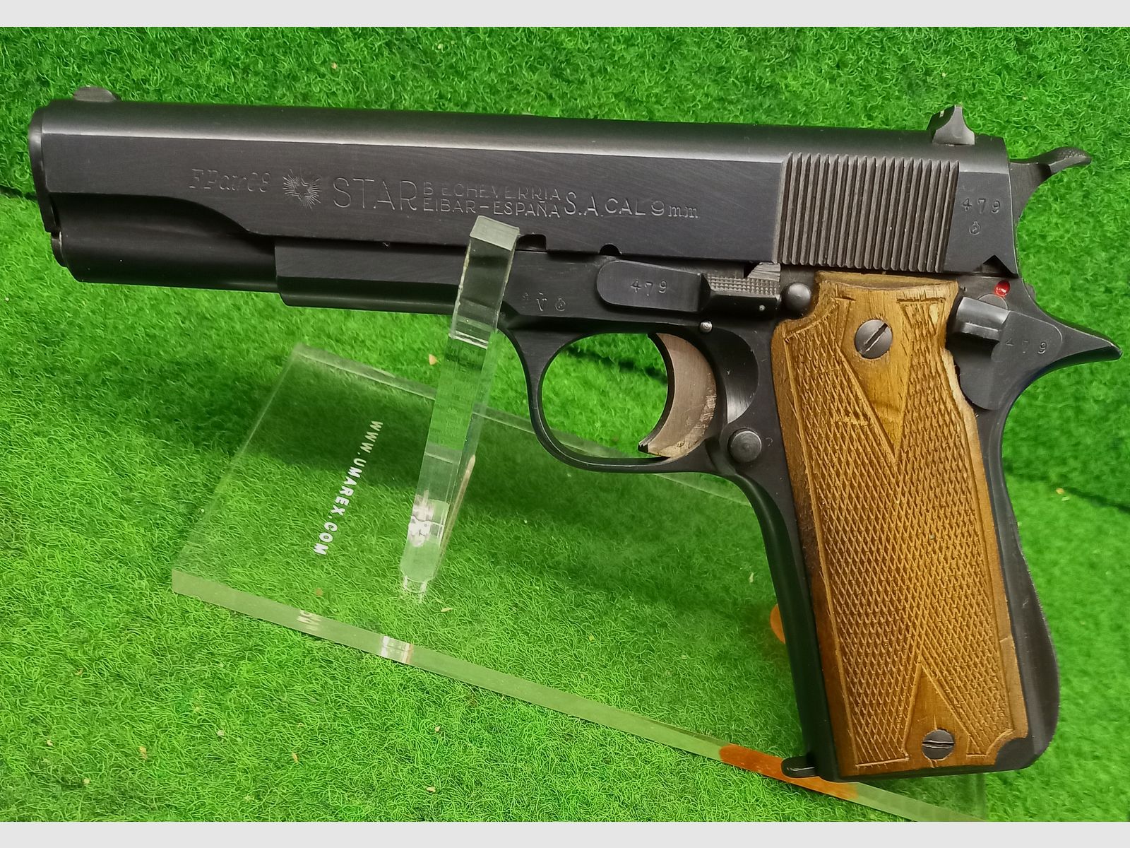 Star B Polizei Niedersachsen 9mm Luge. Patrone 08