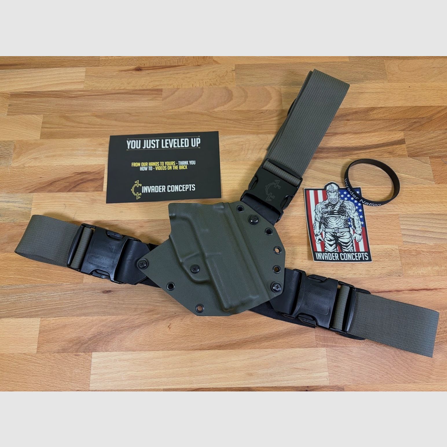RECON Chest Holster - voor CZ-P10 F (C/SC) van Invader Concepts