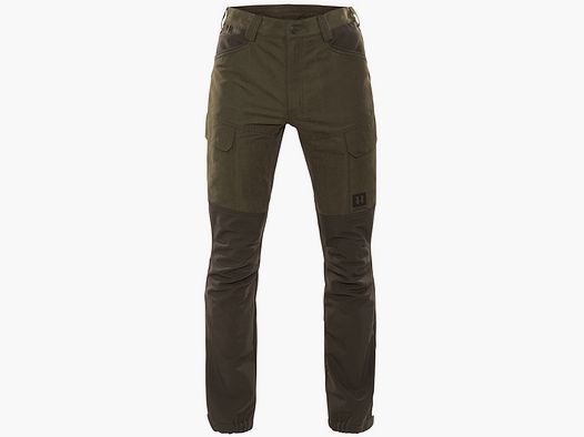 Härkila Scandinavian Willow green/Deep brown Winter trousers for men