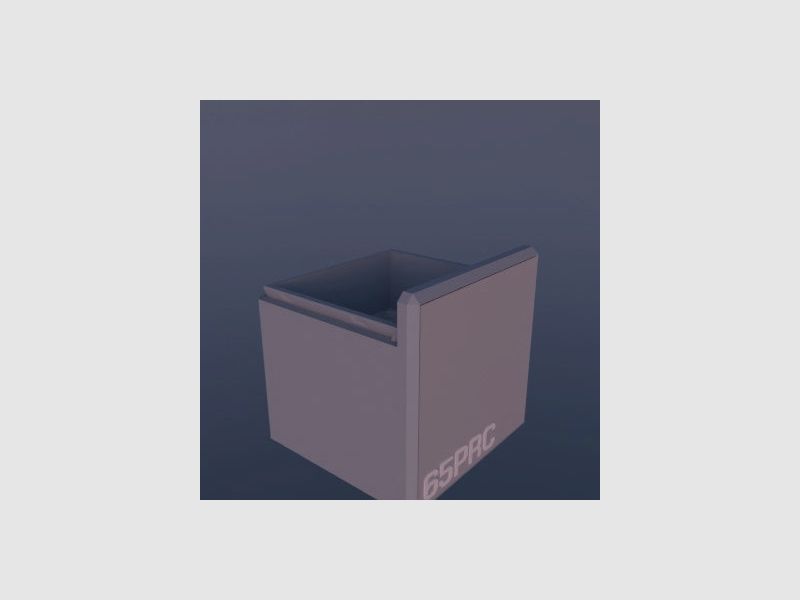Filamelt ammunition box / 6.5 PRC / 'sliding lid' / cartridge box, ammo box