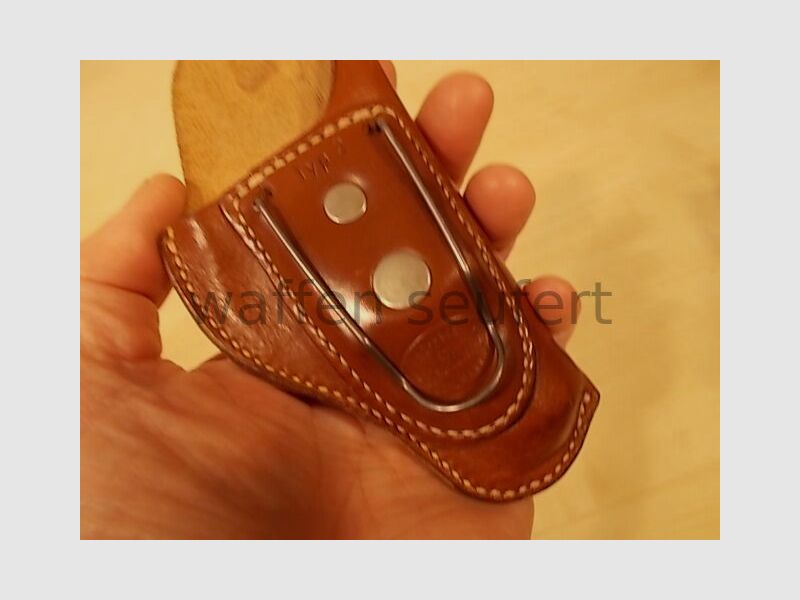 Walther PPK offenes Klemmholster für den Innenbund