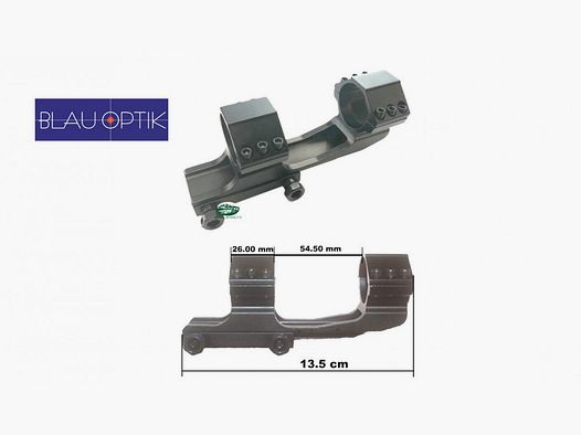 BLAUOPTIK Montaż Cantilever 30mm