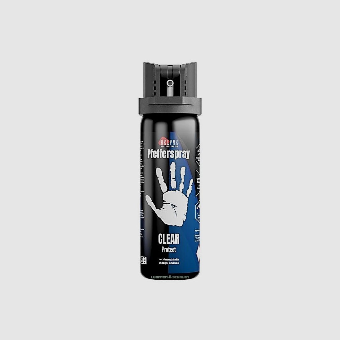 Helpme Pepperspray CLEAR 60ml - Kegelstraal Dierafschrikmiddel