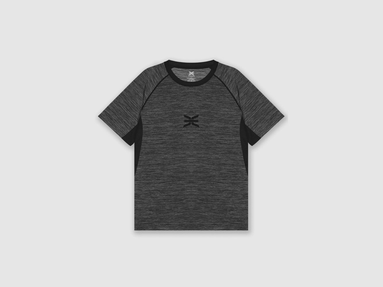 GK Pro Undercover Stamina Sport T-Shirt Grau - Schwarz L