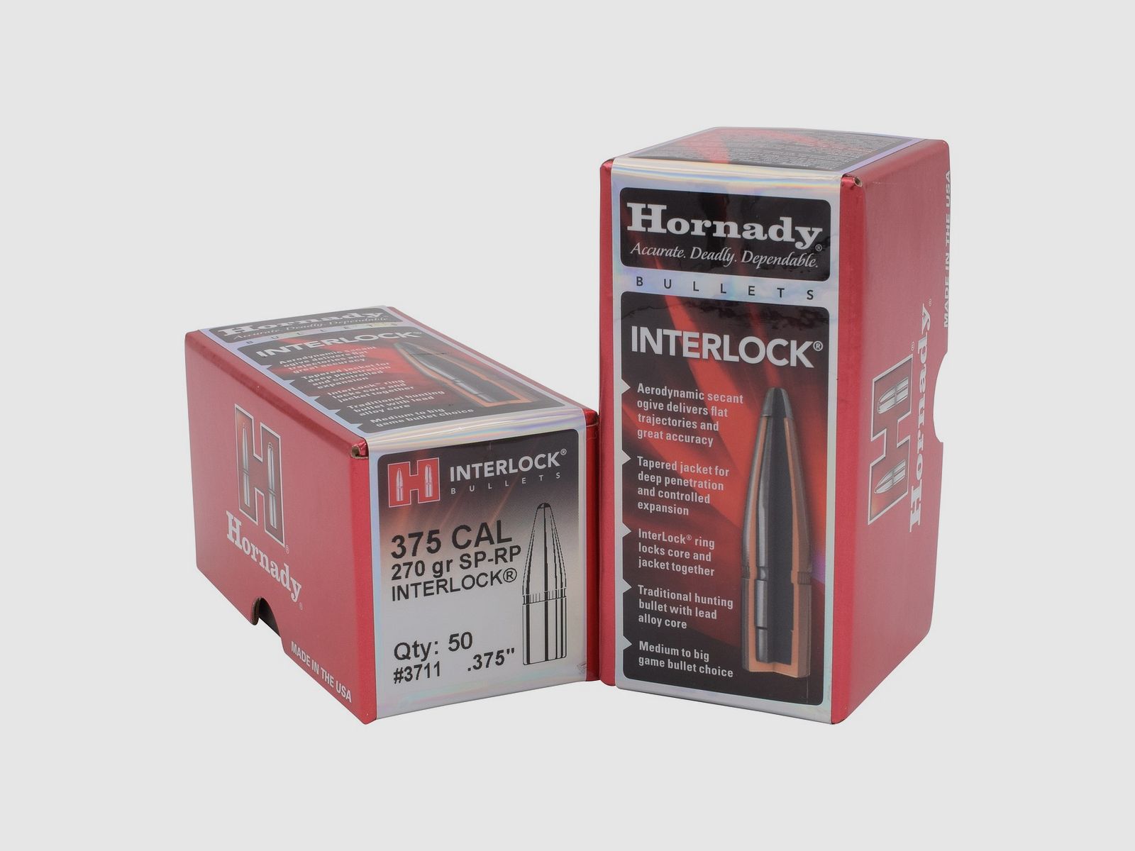 Hornady BULLETS .375/.375 270GR SP-RP – 50 Stk.