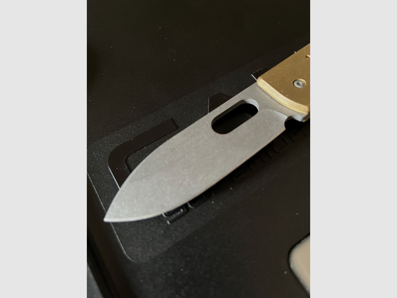 Böker Plus Lancer Brass – S35VN – Serge Panchenko Design (Discontinued)
