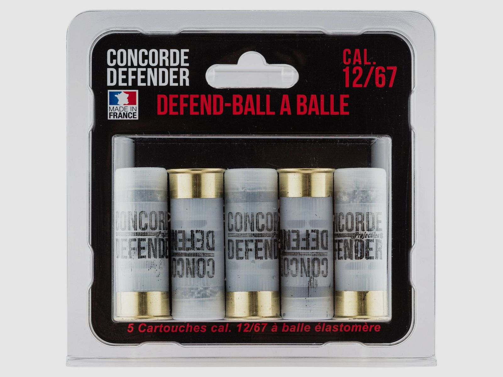 Gummigeschosse Patrone Kal.12/67 CONCORDE, Bild 5 von 5