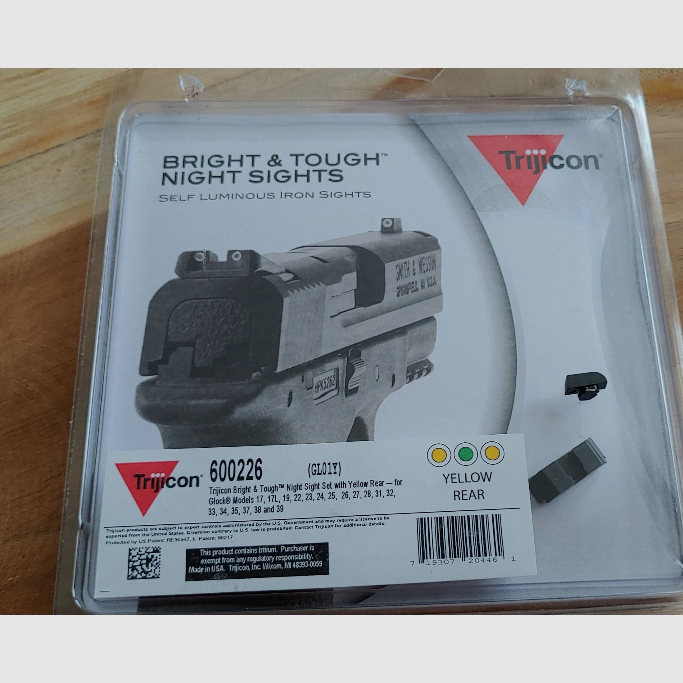 Trijicon Glock Tritium Sight