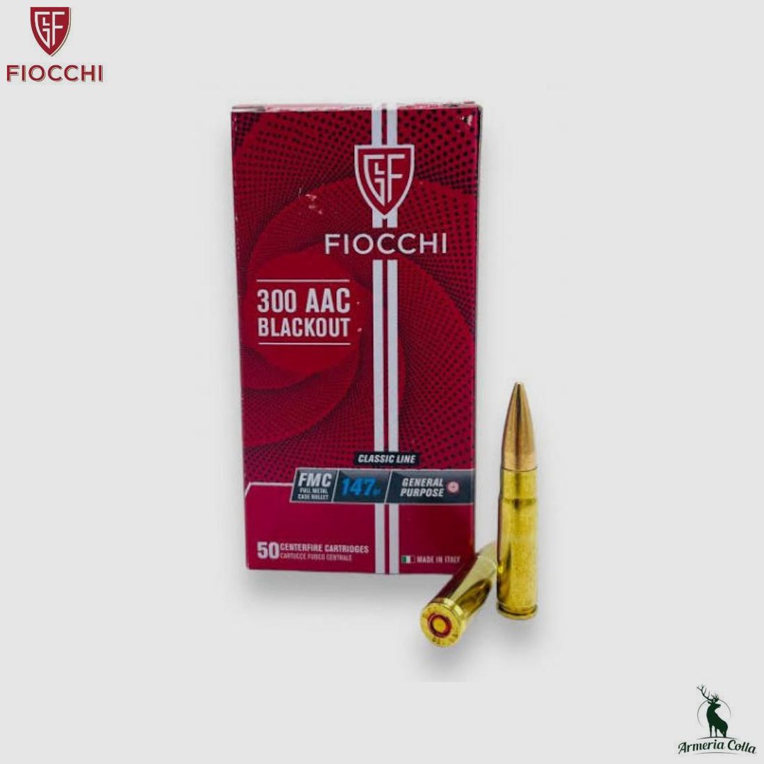 Fiocchi Munizioni Fmc cal. .300 BlackOut 147gr. art. 703009