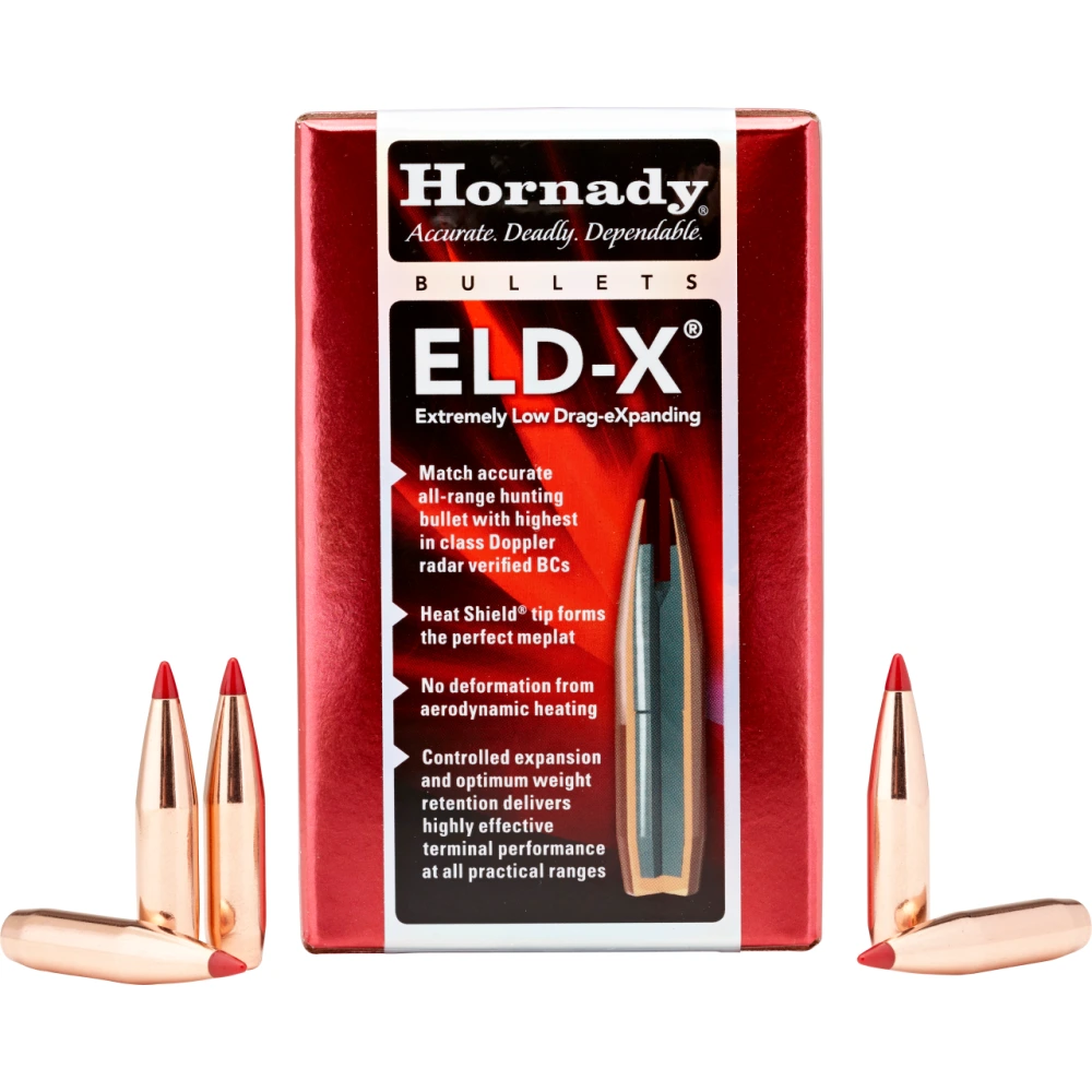 GESCHOSS HORNADY 22 CAL .224 80 GR ELD-X (1-7") (100)