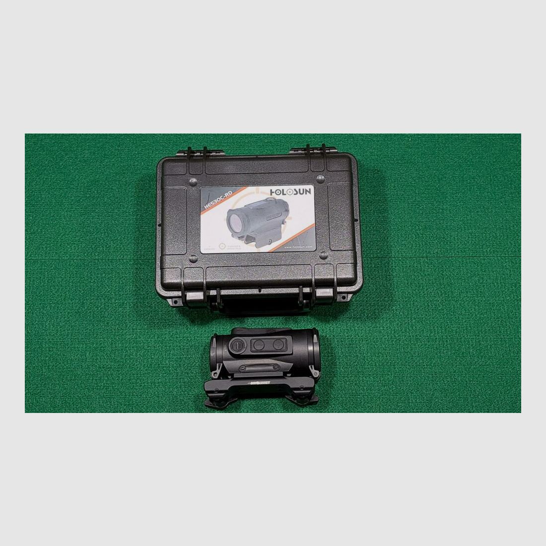 HOLOSUN Rotpunktvisier Elite HE530G-RD inkl. Innomount Zero Schnellspannmontage für Blaser Waffen