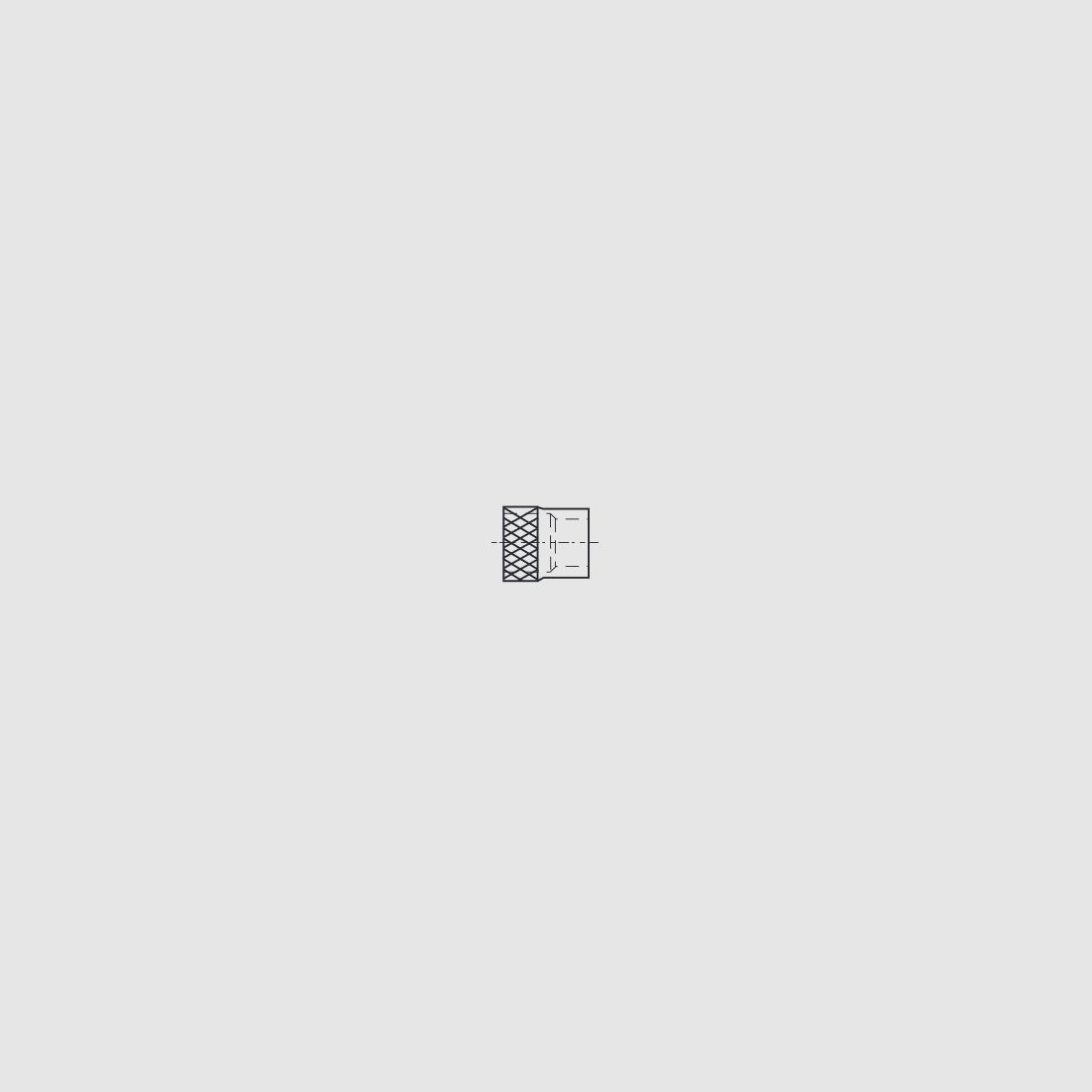 RECKNAGEL NUT FOR SLING SWIVEL M5X0.5X8X7