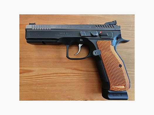 Pistole CZ SP02 Shadow 9mm und Wechselsystem Shadow 2 .22lfB