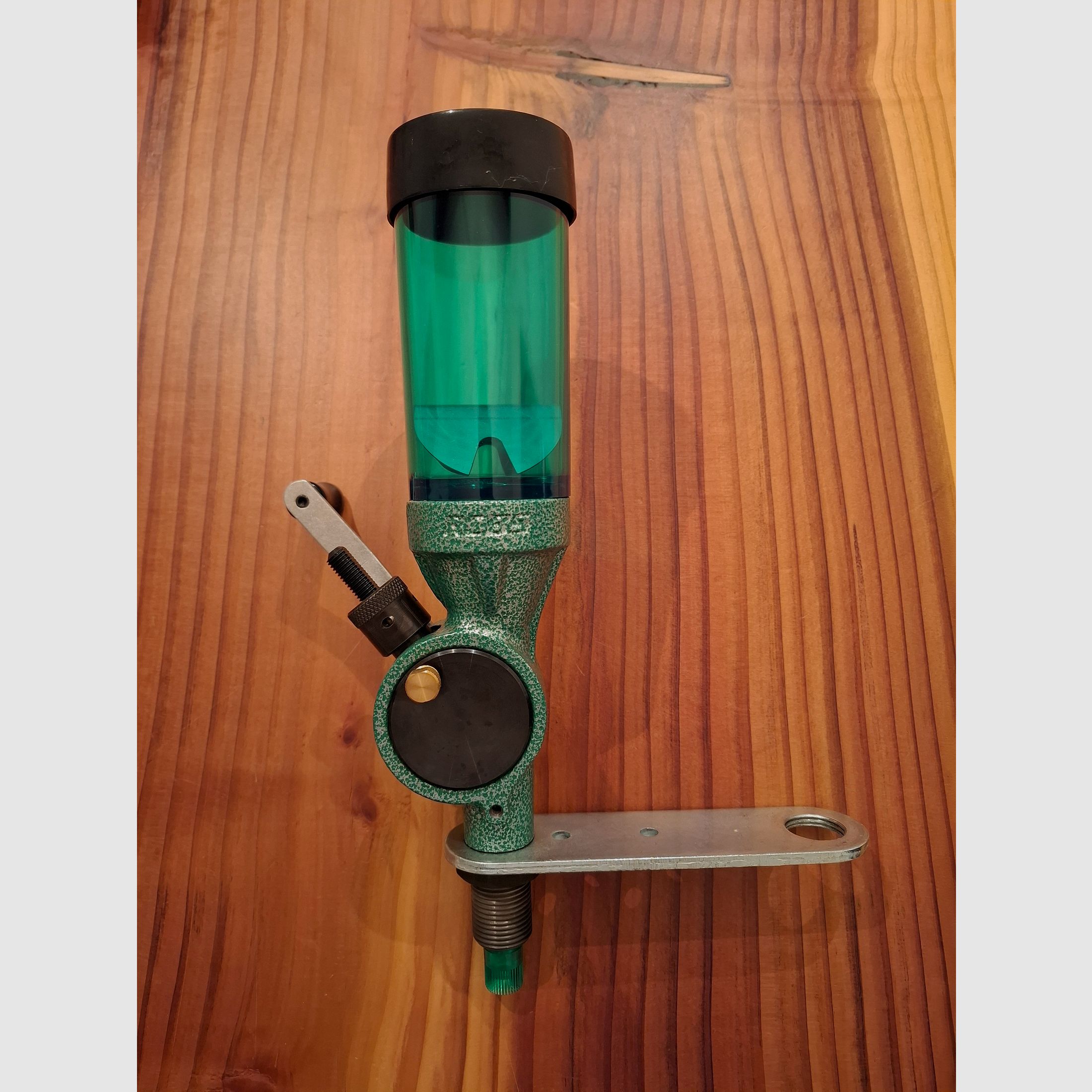 Dispositivo de llenado de pólvora RCBS Uniflow como nuevo