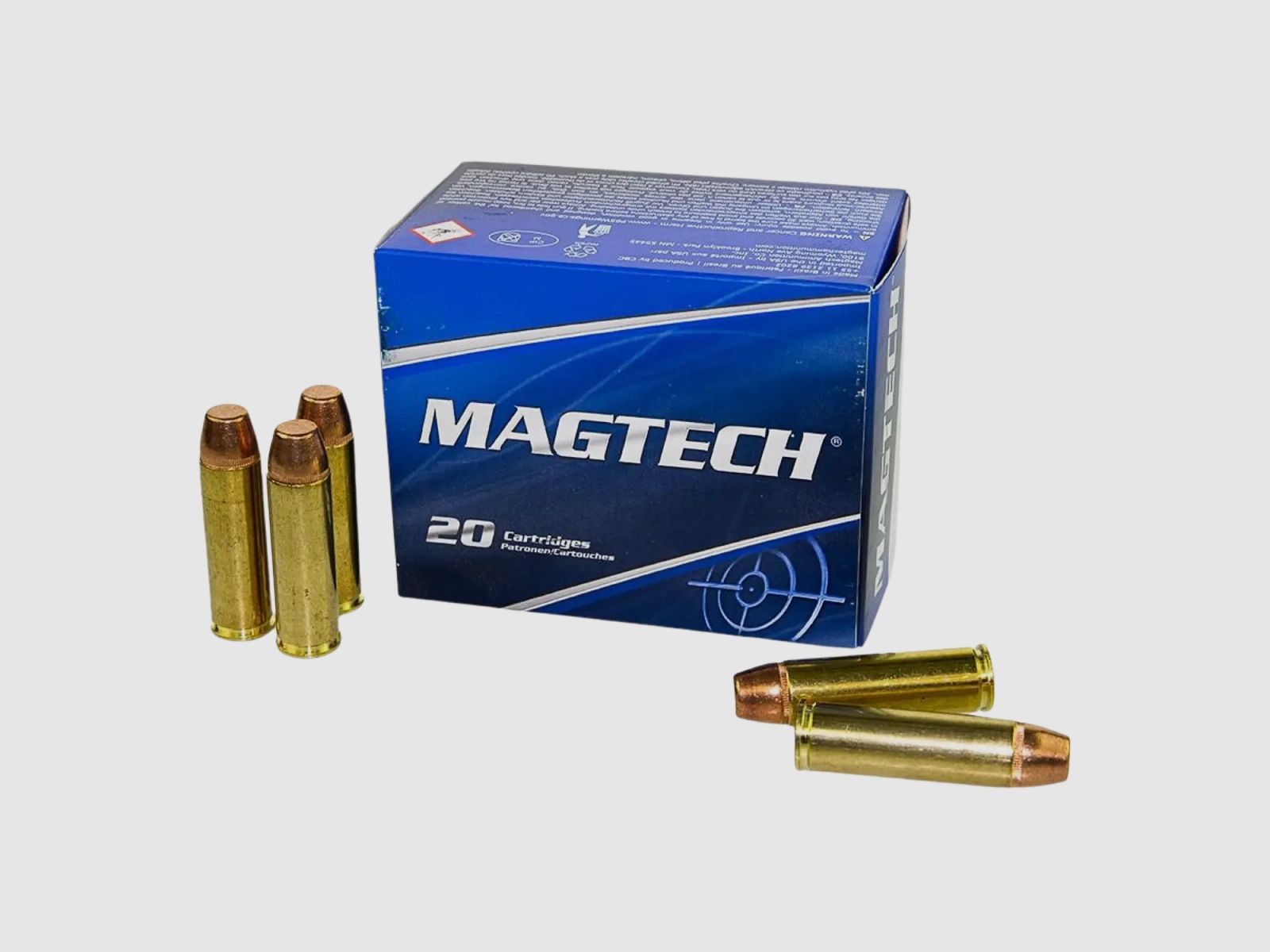 Magtech .500 S&W FMJ-Plano 325gr 20 disparos