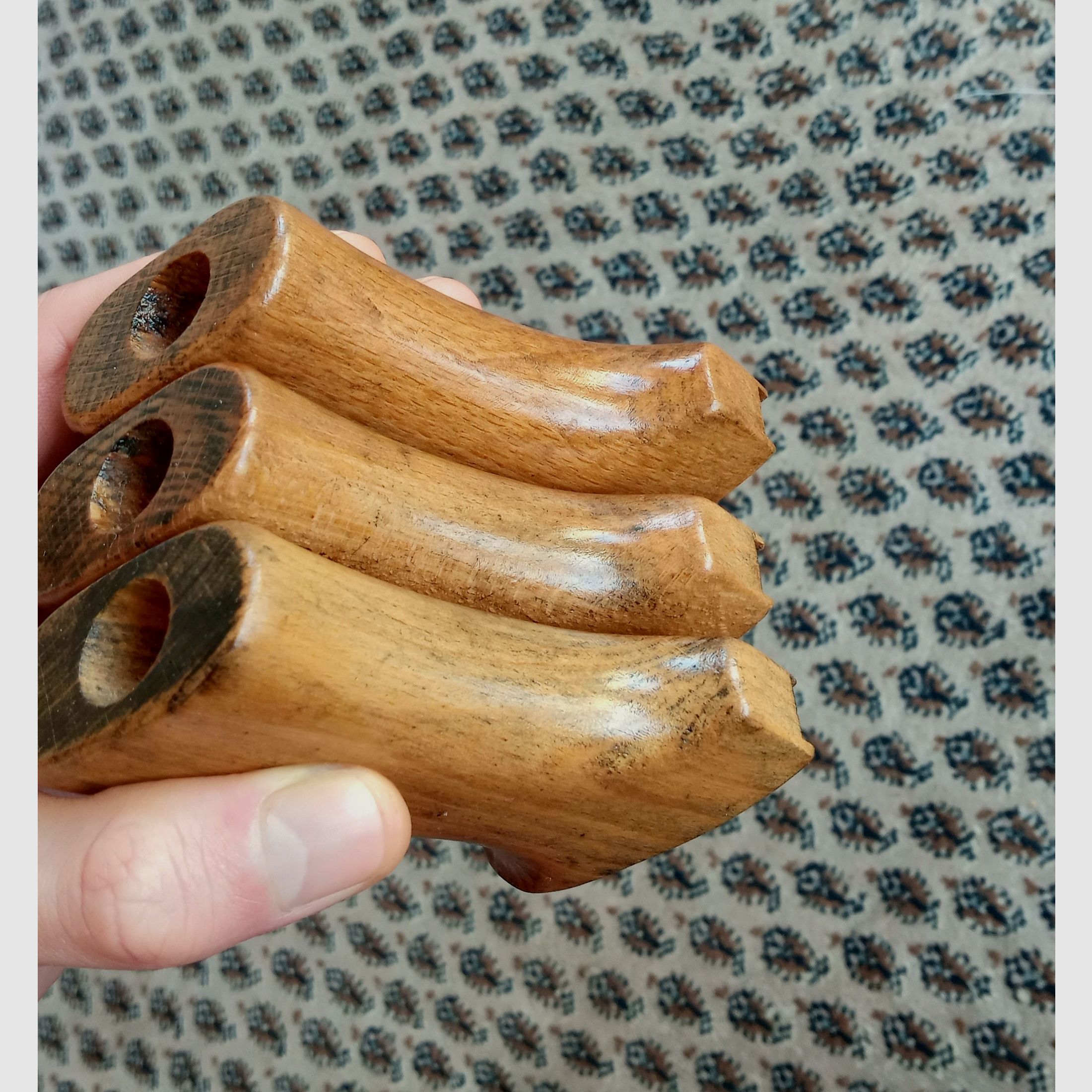 Original frühe Samopal VZ.58 Holz Griffe / Pistolengriffe auch geeignet für CSA Sporter