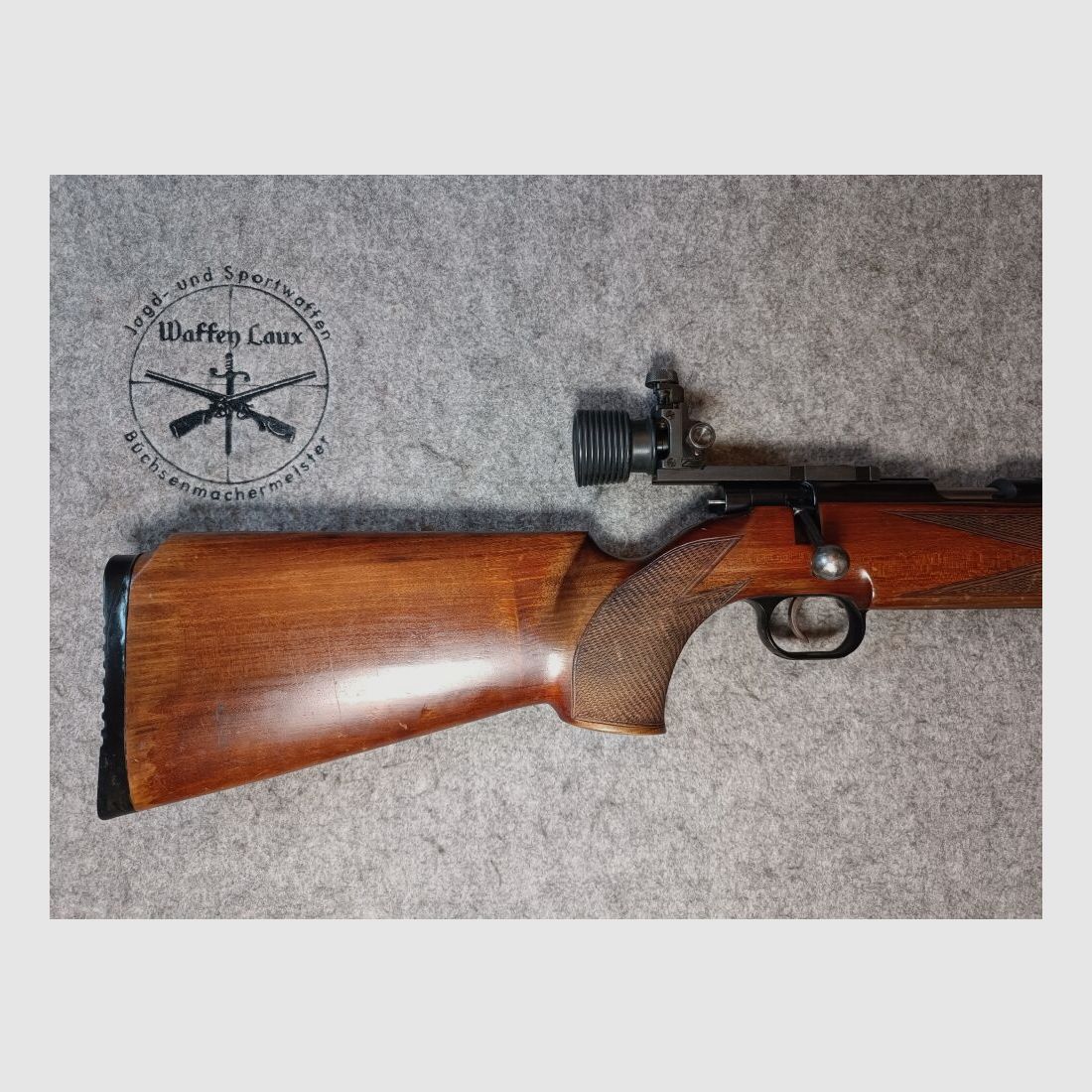 Anschütz Mod. 54 Match met diopter houten kolf