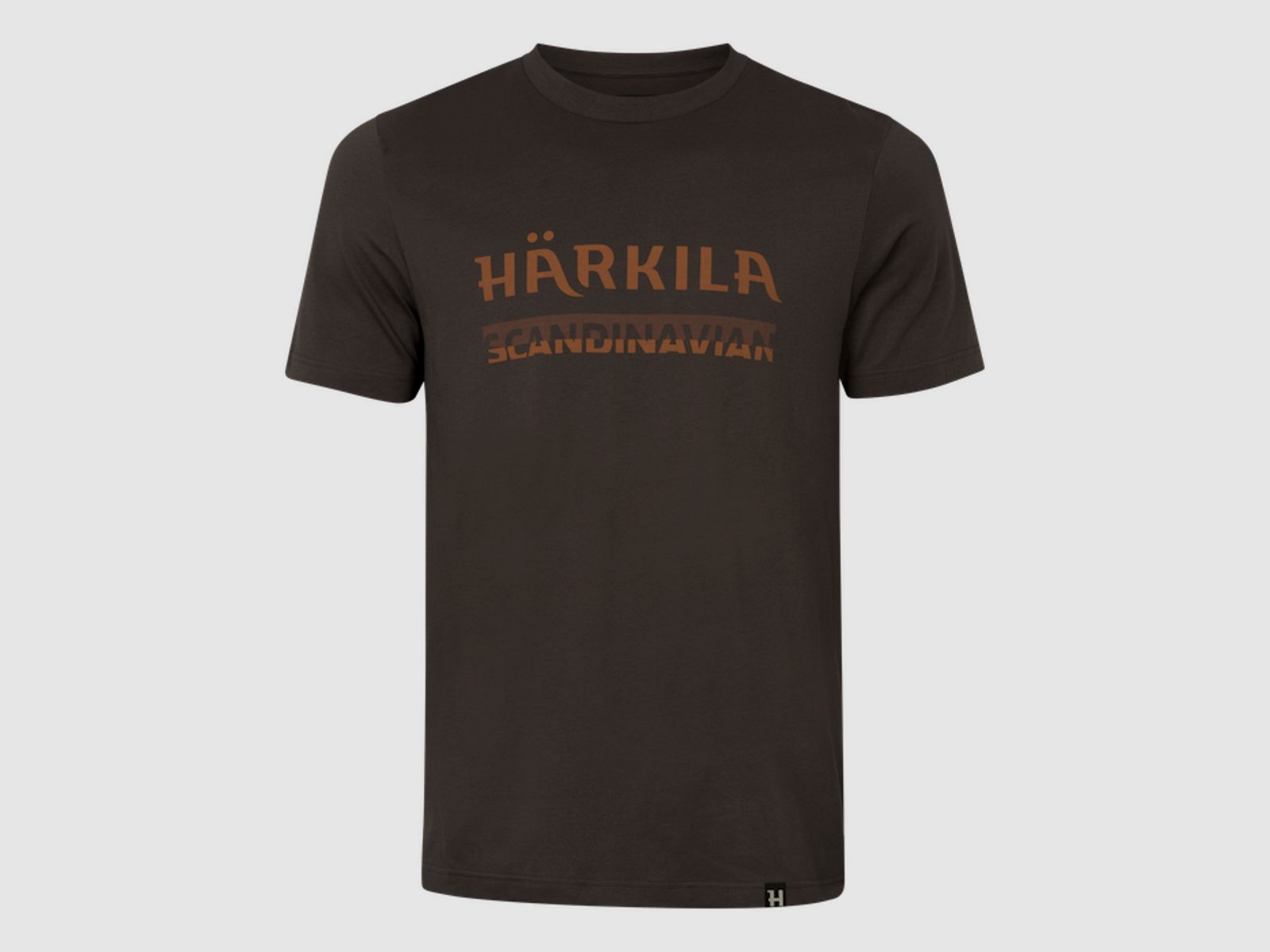 Harkila Scandinavian t-shirt | shadow brown