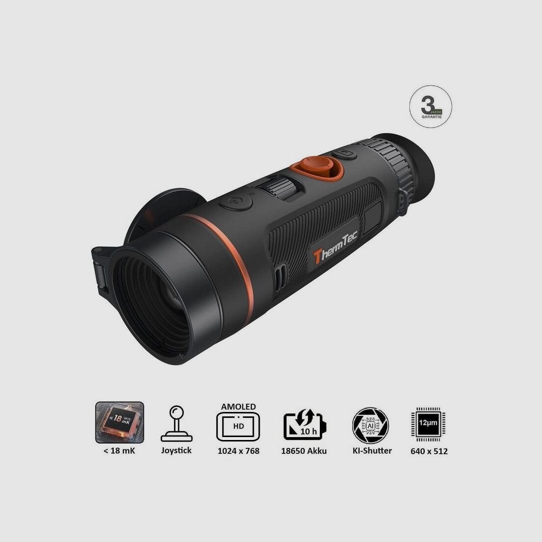 ThermTec WILD 635L Wärmebildkamera mit LRF