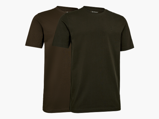 2er-Pack T-Shirts - Fallen leaf / Timber – Größe: 2XL
