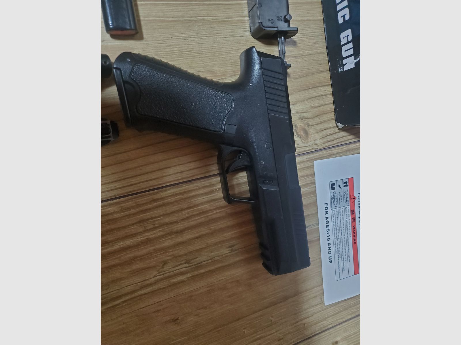 Softair Cyma CM 127 mit Zubehör für Bastler 