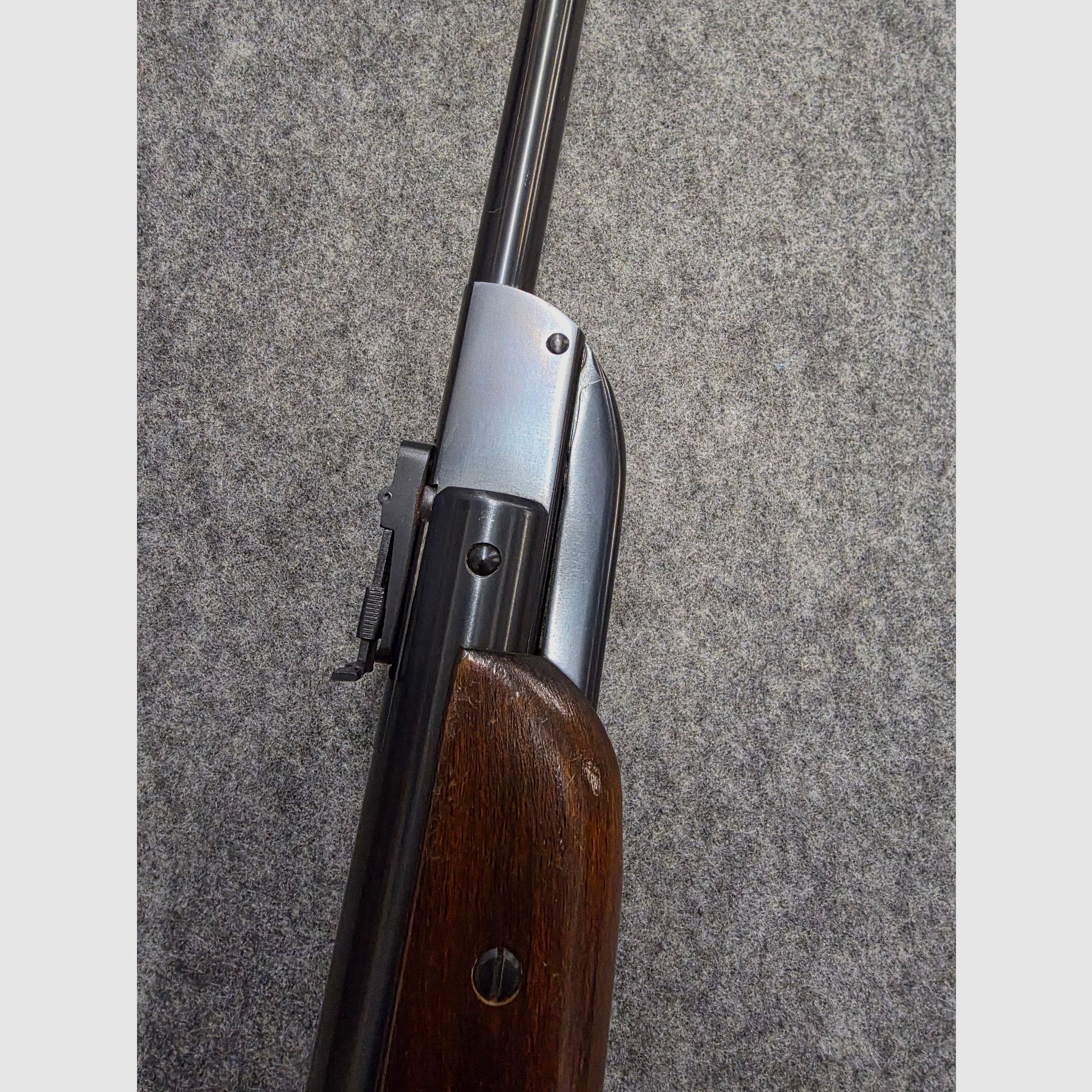 Carabina de aire comprimido Knicker Diana mod. 27 en estado casi nuevo sin signo F para coleccionistas