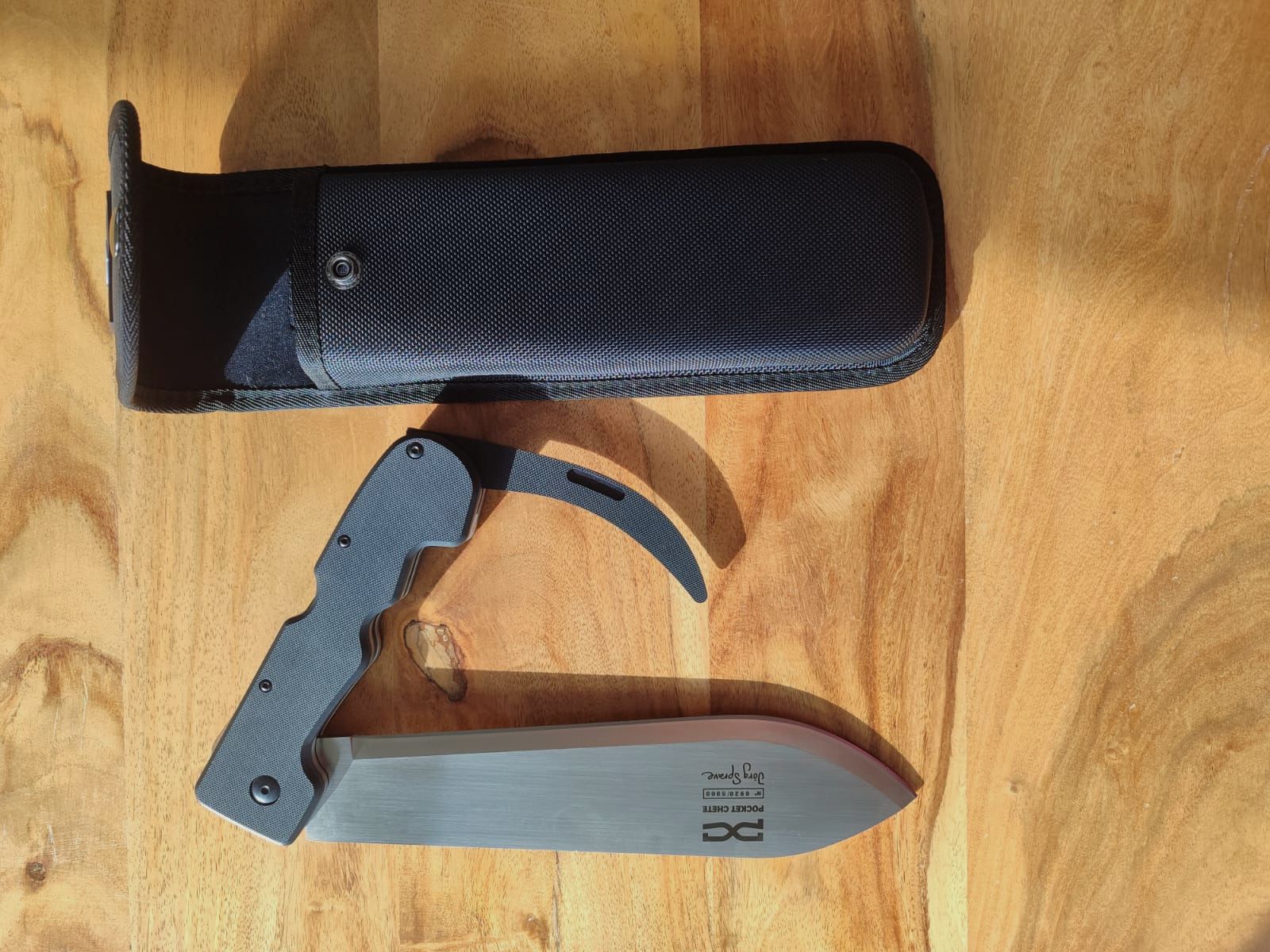 GOGUN Knife - Jörg Sprave’s Pocket Chete – Edizione Limitata