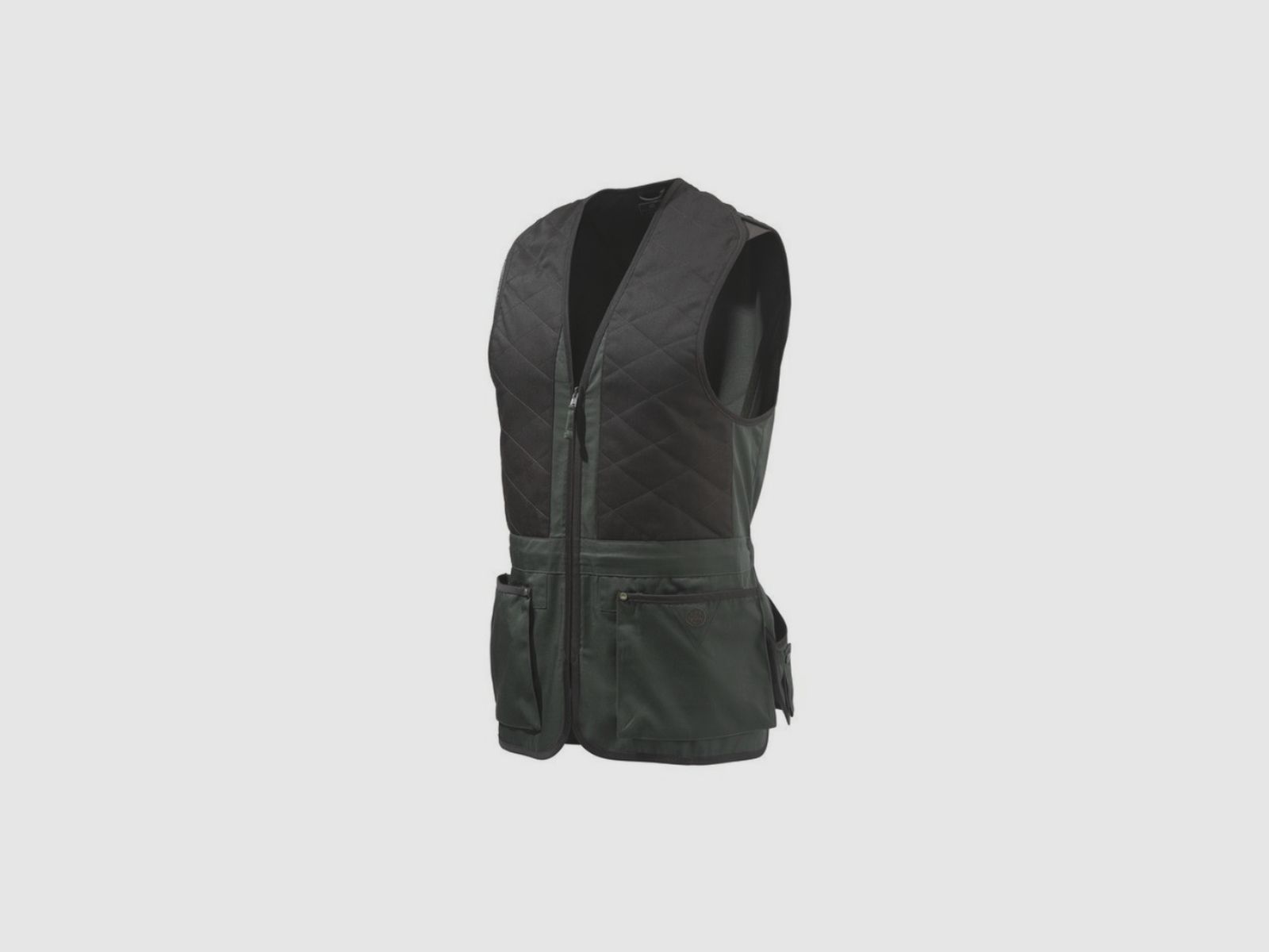 BERETTA Gilet da tiro Unisex Oliva/Nero