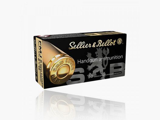 SELLIER & BELLOT SUBSONICO FMJ - 140GRS. - 9MM LUGER