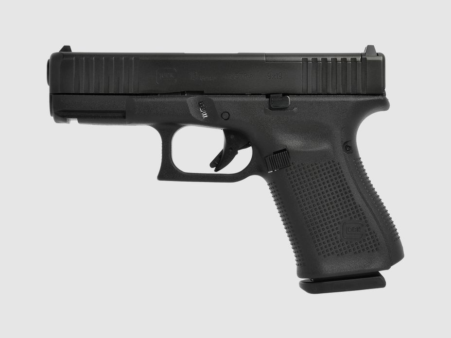 Glock Pistole G19 Gen5 MOS FS 9 mm Luger 4" / 10,2 cm, Compact