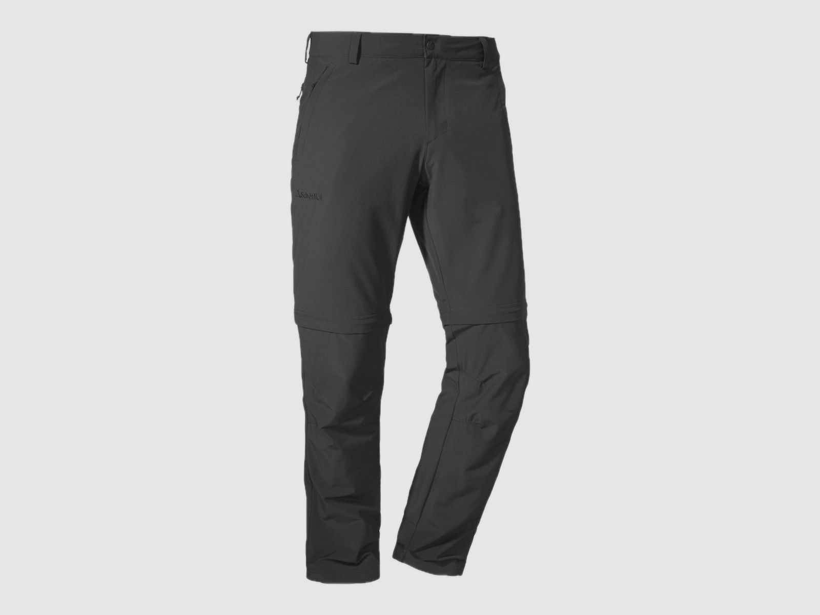 SCHÖFFEL Pants Folkstone Zip Off Grau