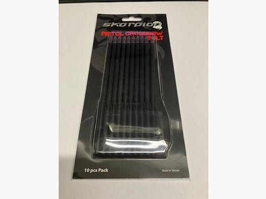 Flèche pour arbalète de poing Scorpion, 10 flèches en plastique