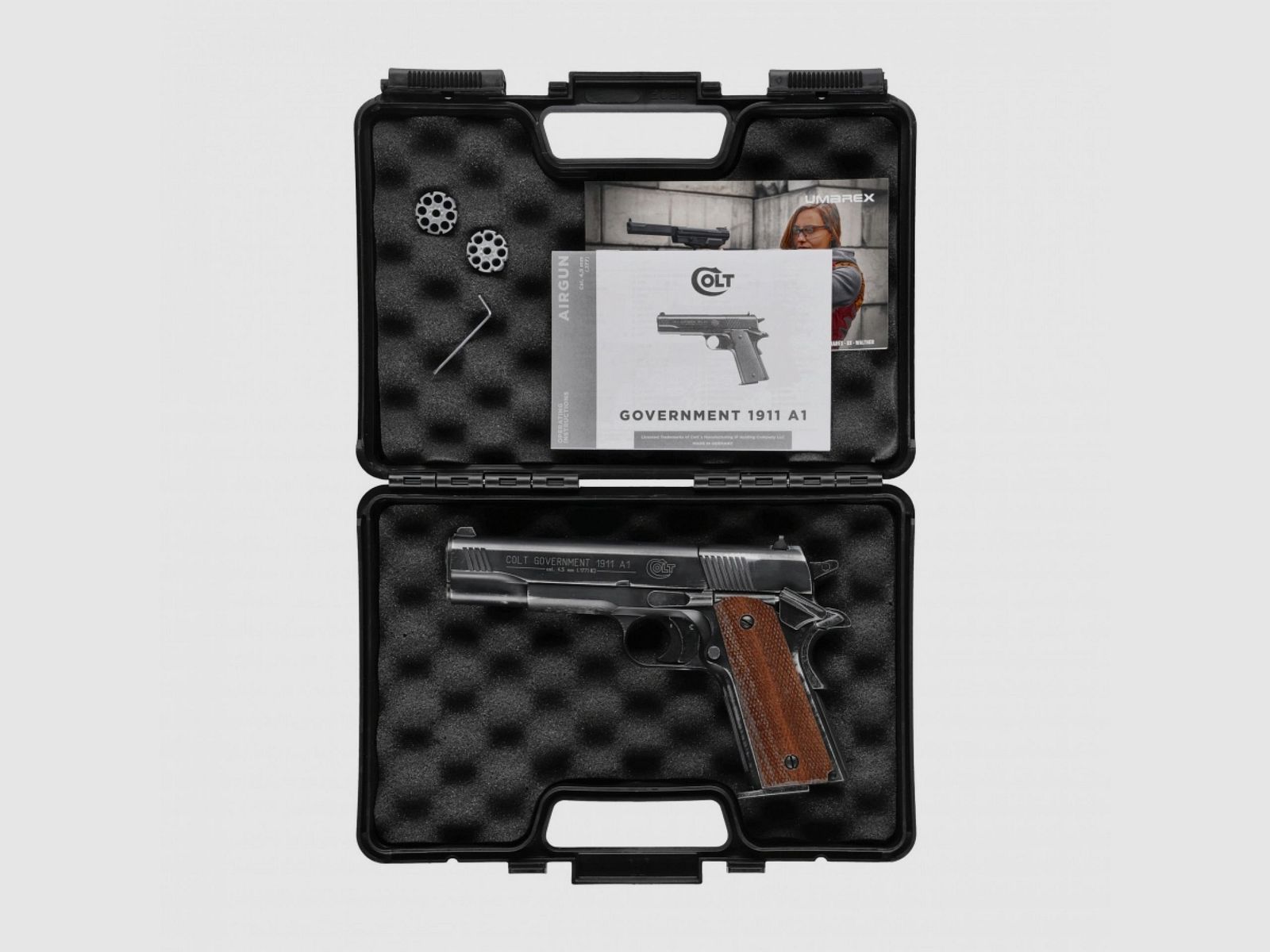 Luftpistole Colt Government 1911 A1 4,5 mm Diabolo, Antik-Finish, Bild 3 von 11