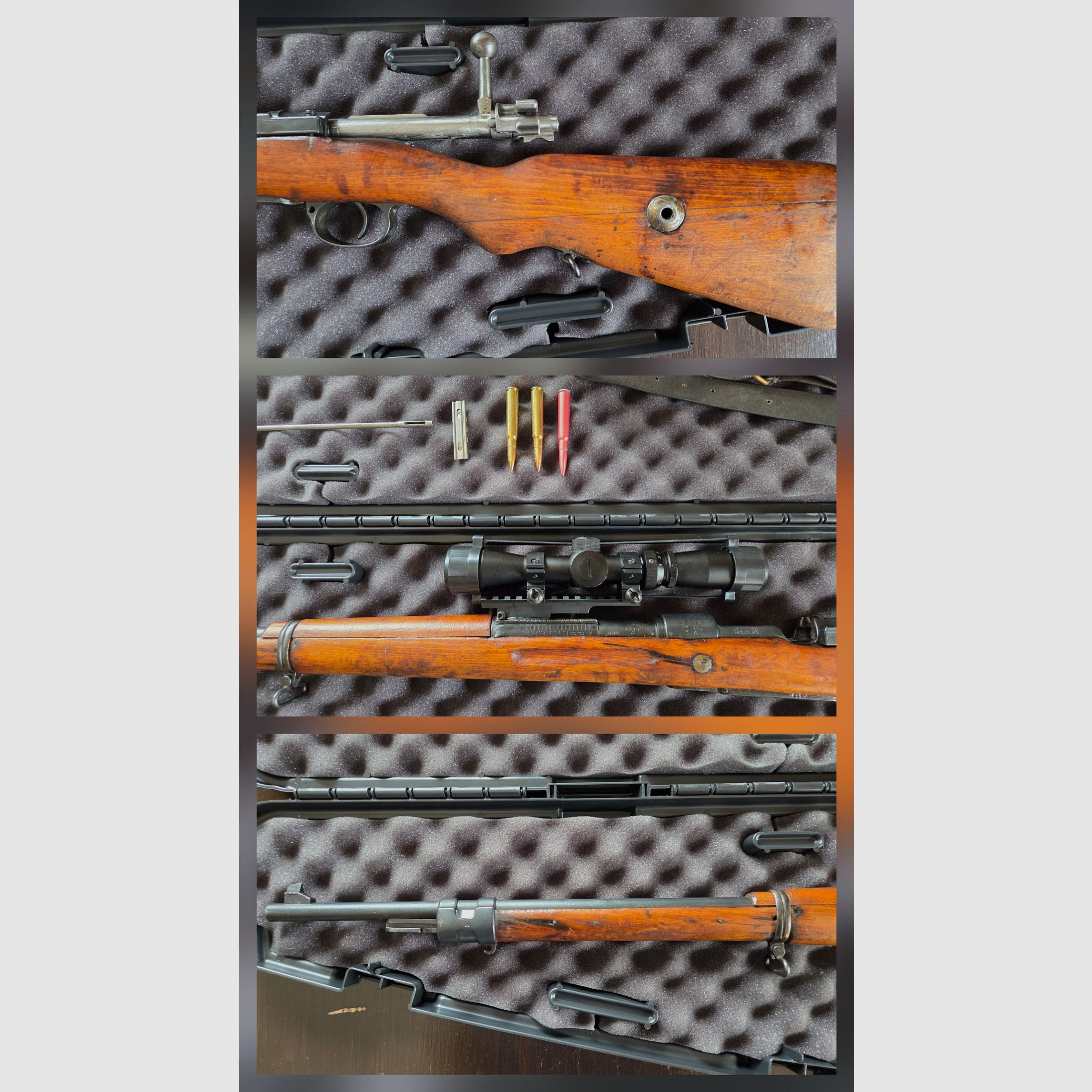 Mauser G98*Kal. 8x57 IS*Telescopische richtkijker*Totale lengte 1250 mm*Loop 740 mm