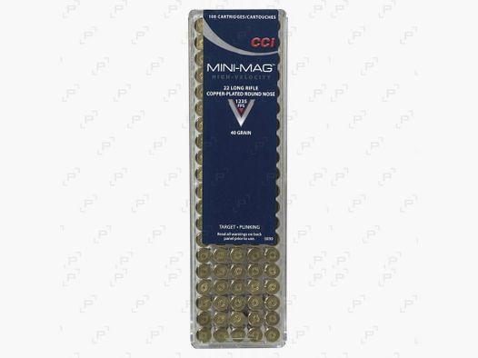 Zündhütchenpatronen Kaliber 22 LR CCI MINI MAG HV