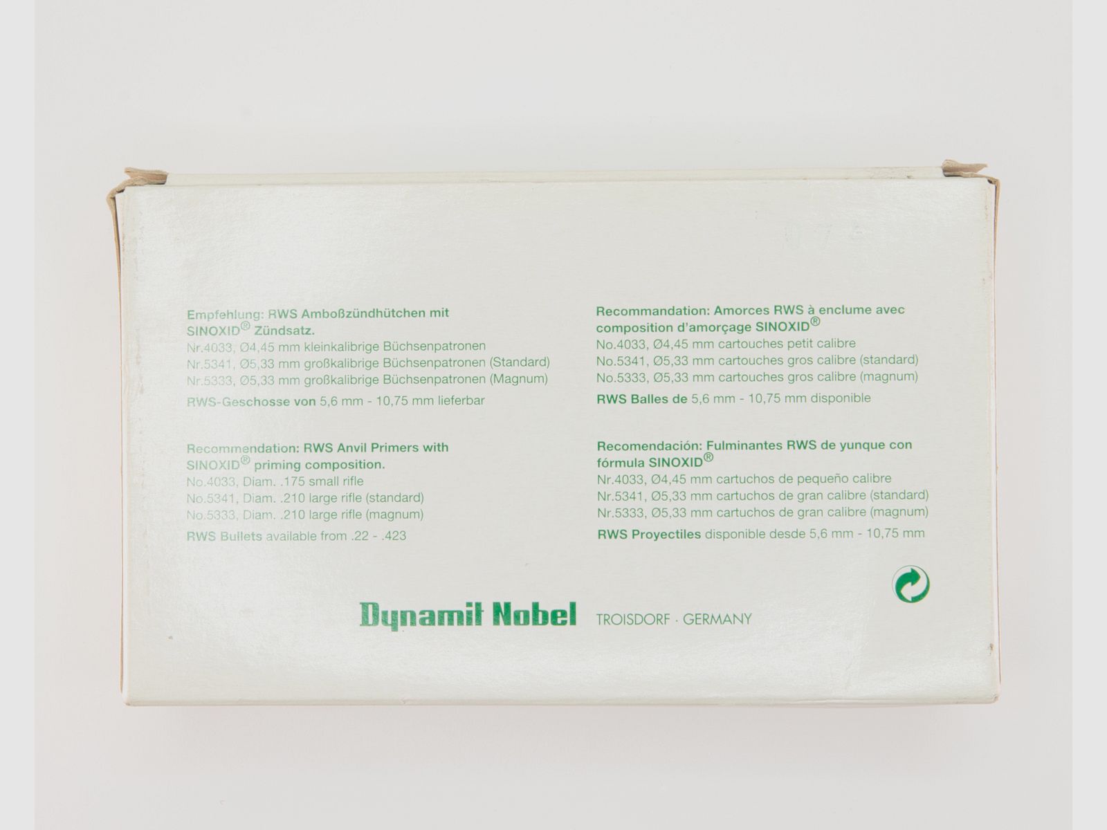 Hülsen RWS 6,5x65R 20 Stück