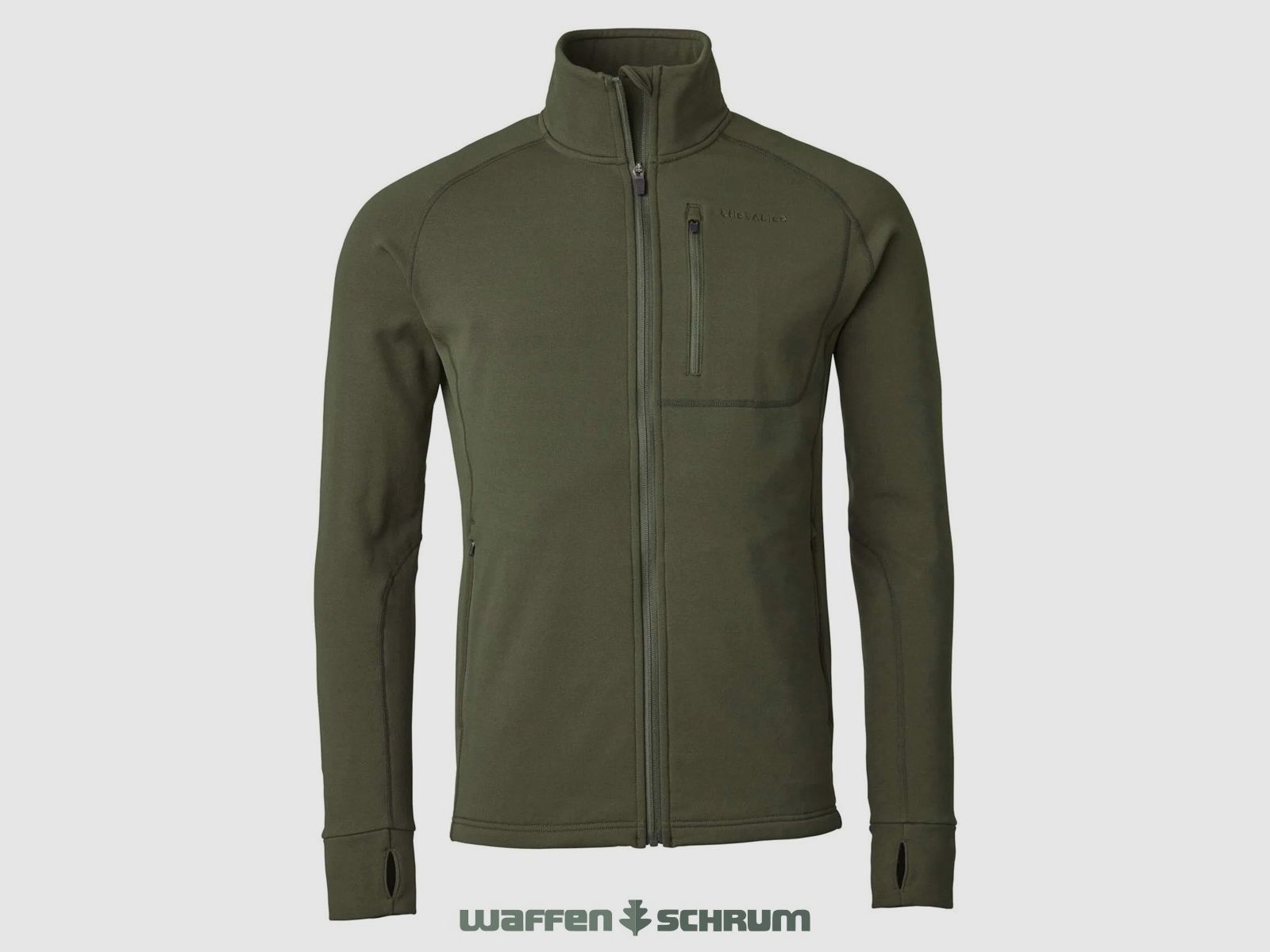 Chevalier Fleecejacke Tay Technostretch Donkergroen