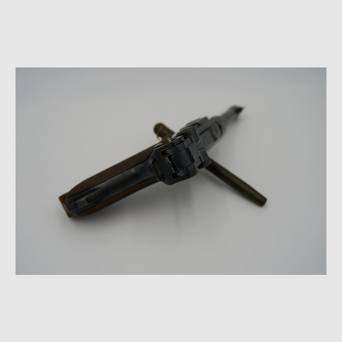 P08 DMW / Mauser P08 Baujahr 1918 Erfurt