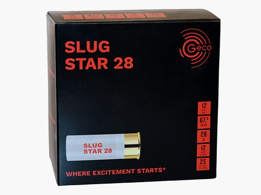 Geco 12/67,5 Slug Star 28g