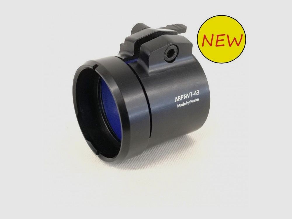 Adaptateur Mono Rusan pour appareil de vision nocturne Pard NV007S Diamètre extérieur de l'oculaire : 43 mm