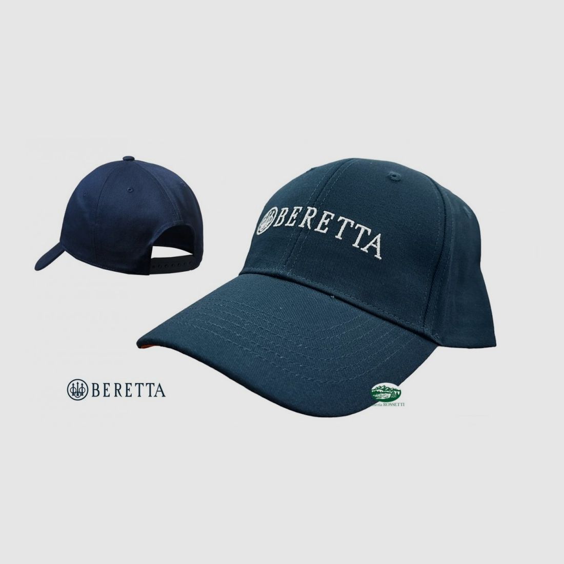 BERETTA Blauer Hut mit Krempe