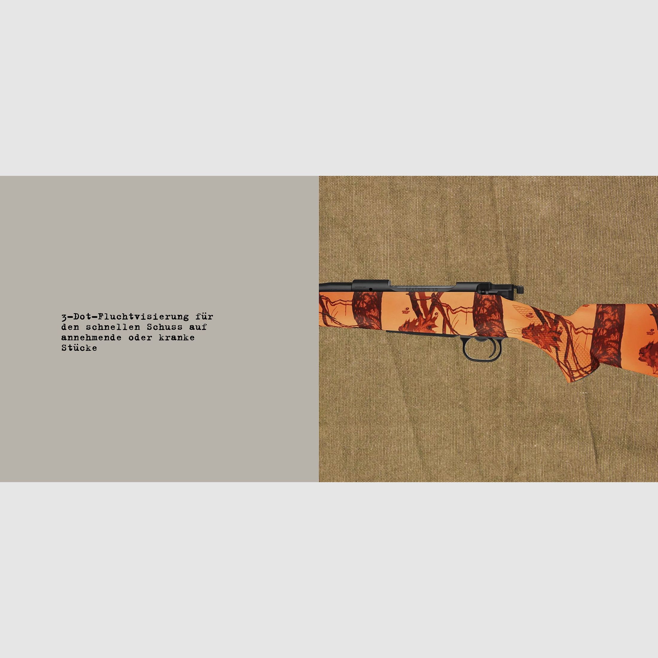 MAUSER 12 Trail Calibre .308 Win. M15x1 48 cm LL Rifle de repetición