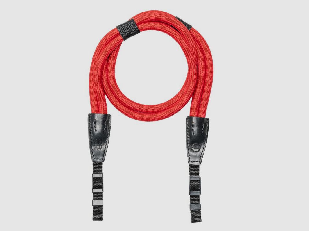Leica Rope Strap, glowing red, 126cm, SO, des.by COOPH