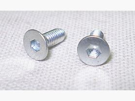 Vis à tête fraisée M3 x 8 mm - 2,5 mm ISK, galvanisé